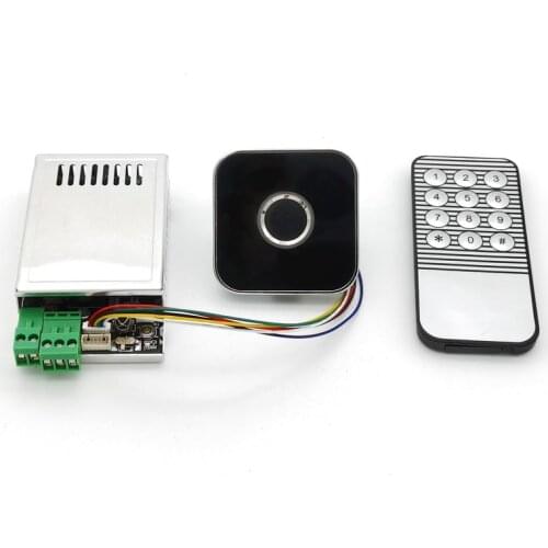 K216+R502-AW Fingerprint Control Board+R502-AW Fingerprint Access Control Module Round LED