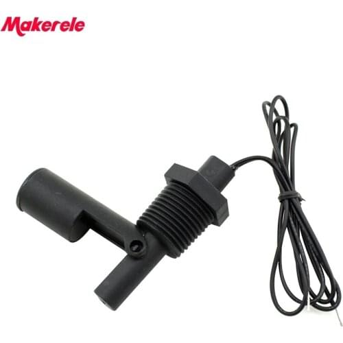 Best selling 220v MK-PCFS6 Fish Tank Side Mount Horizontal Water Level Sensor Liquid Float Switch PP Floating Switch