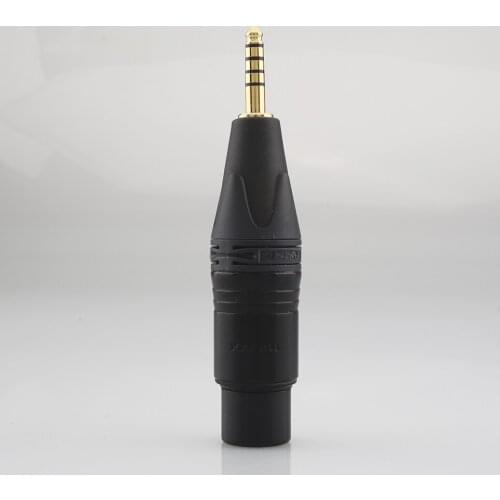 NEUTRIK 4 Pin XLR Female to 4.4mm Balanced Male Gold-Plated Adapter Male female Plug