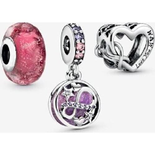 2020 New Shining Star Heart-shaped Eternal Symbol Charm, Romantic Jewelry For Girlfriend Fashion Exquisite Birthday Gift