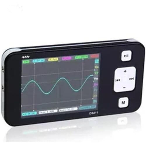 DSO211 portable miniature oscilloscope handy miniature hand-held digital mini-oscillograph for students of experimental introduc