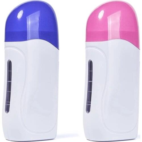Professional Single Handheld Depilatory Wax Hair Removal Machine with EU/US Plug Portable Epilator Roll On Depilatory Heater