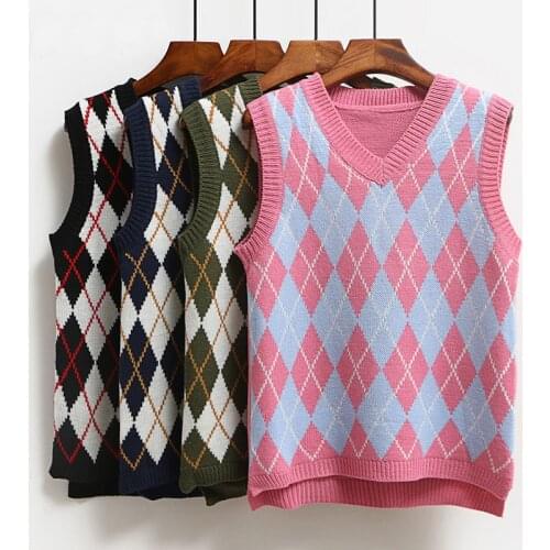 2018 Fashion Casual Tank Tops Pullover Elasticity Sweater Spring Autumn Women Sleeveless V-Neck Knitted Vest kz373