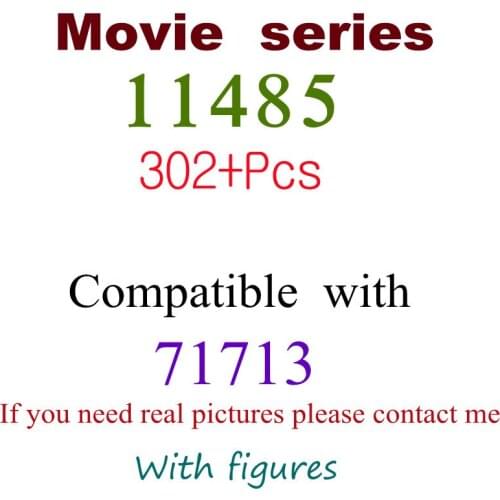 302Pcs 11485 Building Block Toy Hero Series 71713 Assembled Building Block Childrens Toy Gifts