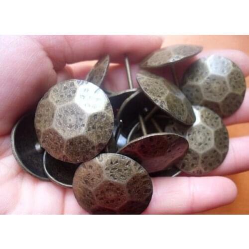 Hardware accessories 25mm*22mm upholstery tacks decorative tacks Tortoise Back Bubble Nail Ancient Sofa Box Nail Door Nail
