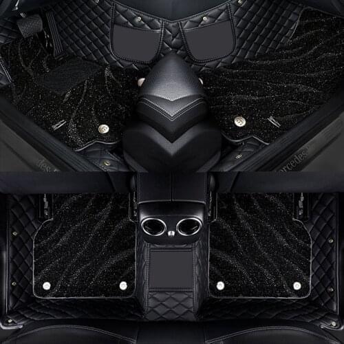 Car floor mat For bmw e60 f30 e36 e46 x5 e70 f15 e30 e39 x3 e83 f25 e91 touring e53 f10 x1 e84 serie 1 e92 f31 f11 accessories