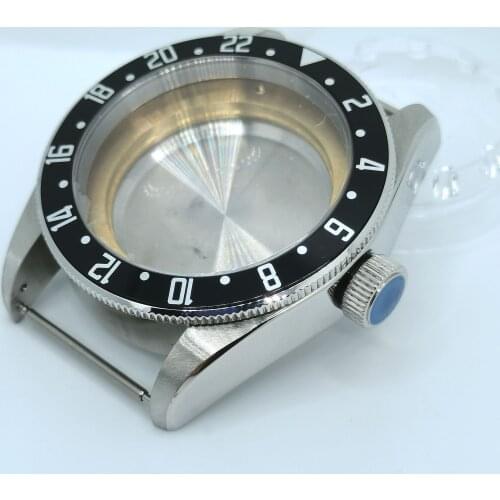 41mm Sapphire Glass Six-color Aluminum Bezel Watch Parts Case Suitable Fit DG5833 Series Movement