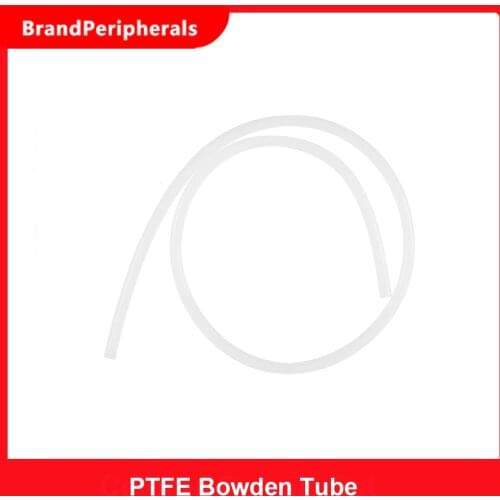 Creality 3D PTFE Bowden Tube 2mm ID 4mm OD 40cm Length for Ender-3 3D Printer 1.75mm Filament, 1pcs