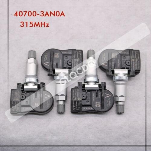 TYRE PRESSURE SENSOR FOR 2013-2019 NISSAN VERSA 315MHz TPMS SENSOR NISSAN TIRE PRESSURE SENSOR 40700-3AN0A 407003AN0A