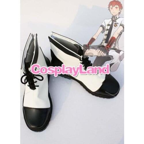 Final Fantasy Type-0 Eight Cosplay Boots Shoes Game Party Cosplay Boots Custom Made for Adult Men Shoes