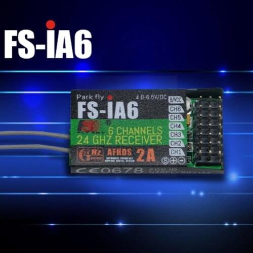 FlySky Original 2,4 GHz 6CH RC AFHDS FS IA6,IA6B Receptor I4 para I6 CT6B T6 I10 Partes Remoto Transmisor De Control V8R3