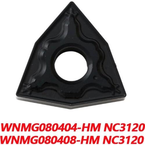 Original WNMG WNMG080404-HM NC3120 WNMG080408 Carbide Insert Blades Lathe Accessories Efficient And Durable South Korea Import