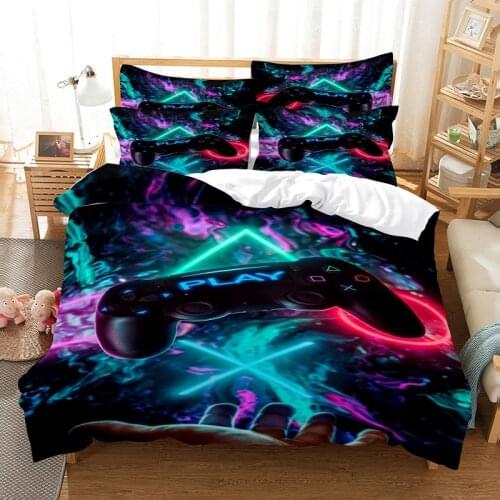 Bedding set duvet cover set 3d bedding digital printing bed linen queen size bedding set fashion design