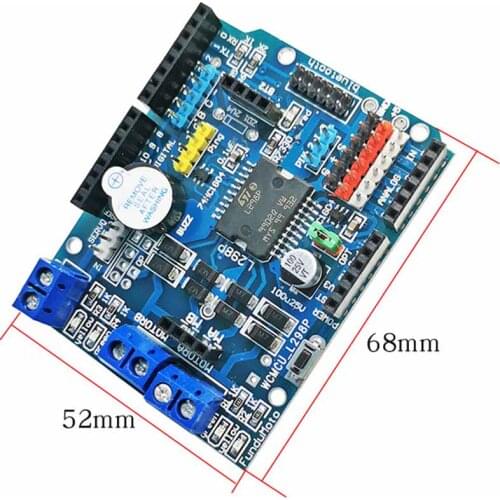 L298P Motor Shield step-by-step DC Motor drive module drive extension board
