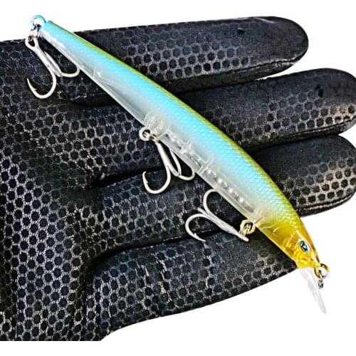Mcidajee Big Size Noise Model Fishing Lure 11.5cm 9g Lifelike Minnow Pencil Swimbait Artificial Bait Bass Carp With 6# Hooks