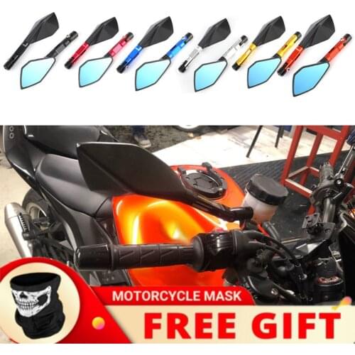 Motorcycle CNC Aluminum Rear View Rearview Mirrors Side Mirror For YAMAHA For Honda For Ducati For Kawasaki Z750 Z900 Z800 Z1000