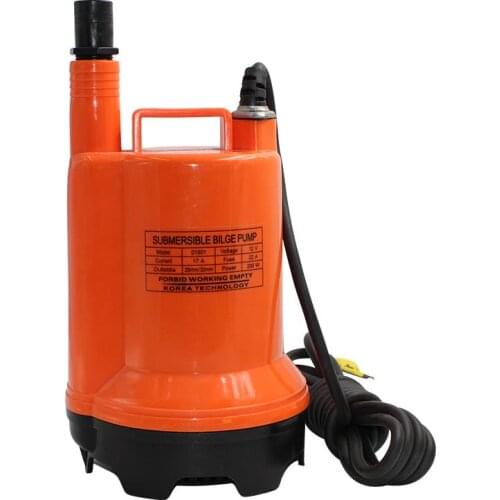 Bilge pump for Boat yacht canoe DC submersible pump Large ship pump 12V 24V High lift water pump Boat accessories
