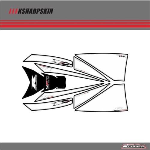 Front Fairing Motor Number Board 3D Gel Protector for YAMAHA YZF R1 2009