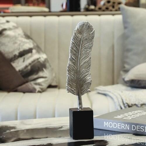 Modern Feather Decorations Fashion Home Decoration Accessories Nordic Style home decor house decoration