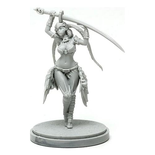 Special offer die-casting resin model KD 74 pink Phoenix Dancer resin white model free shipping