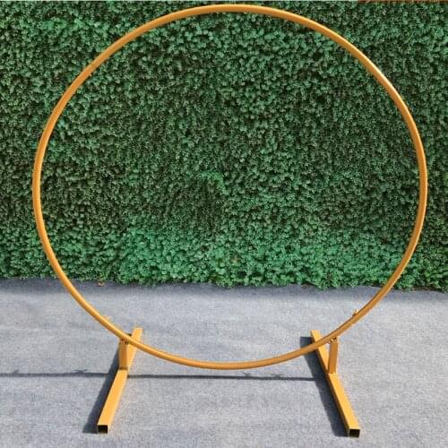 Wedding arch frame Diameter of 2M backdrop stand metal circle flower arch balloons arch balloon stand decoration stand