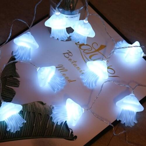 LED Ocean Whale Jellyfish Lamp String Party Festival Outdoor Activity Decoration Blue Dream Styple