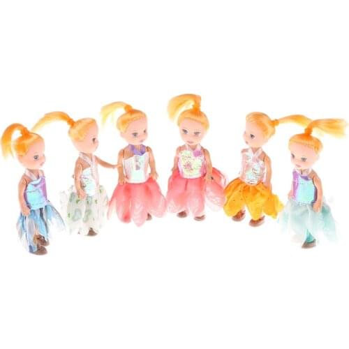 2pcs 3.5inch Popular fashion dolls Toys Dolls , Super cute small Kelly dolls for dolls for Girl Hot Sale