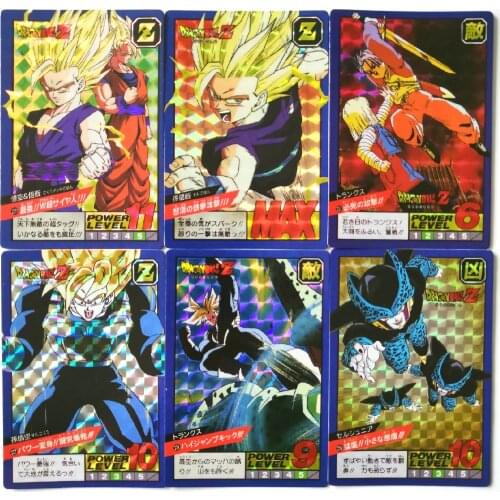 40pcs/set Super Dragon Ball Z Fighting 6 Reissue Heroes Battle Card Ultra Instinct Goku Vegeta Game Collection Cards