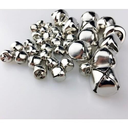 50Pcs 30mm Jingle Bells Iron Loose Beads Small For Festival Party Decoration/Christmas Tree Decorations