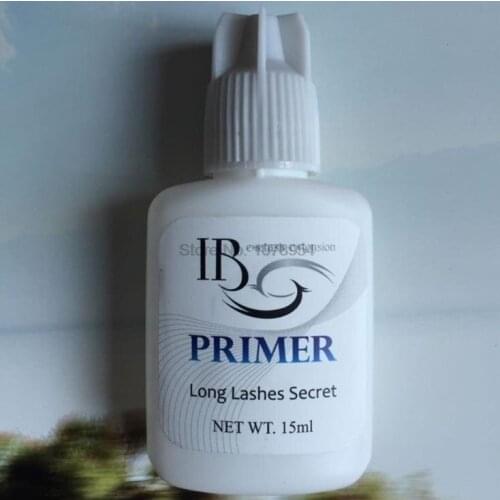 50pcs Eyelash Extensions Primer for Individual Lash Application From Korea 15ml fixing agent