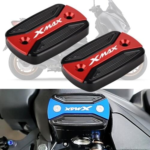 Motorcycle Accessories Front Brake Master Cylinder Brake Fluid Reservoir Tank Cap Oil Cup Cover for Yamaha XMAX 250 300 400