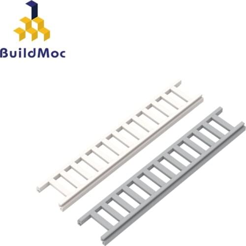BuildMOC 4207 14 x 2.6 x 0.7 Ladder 14 x 2.5For Building Blocks Parts DIY Construction Educational C