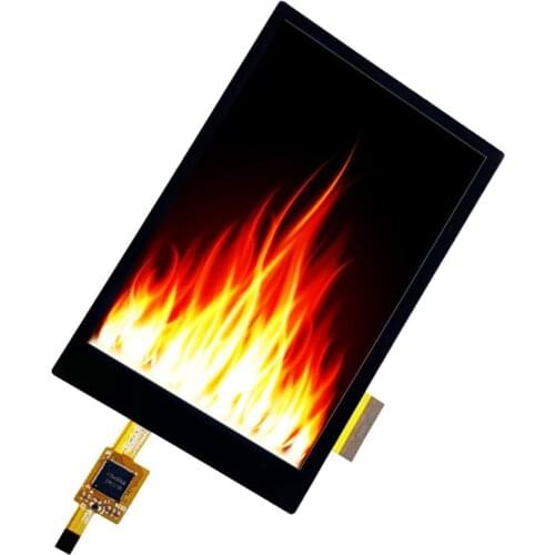 R61529 driver 45 pin IPS LCD screen MCU interface 320x480 resolution Resistive Capacitive Touch panel with FPC connector 6pin