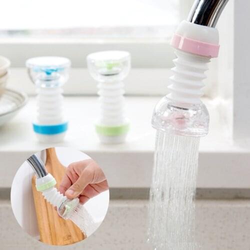Faucet Splash Shower Tap Water Filter Kitchen Bathroom Gadgets 360 Degrees Rotatable Extend Nozzle Water Saver Accessories