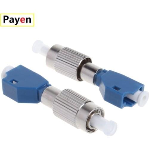 LC Female To FC Male Hybrid Converter Adapter Fiber Optical Power Meter Coupler Single Mode Optical Connector