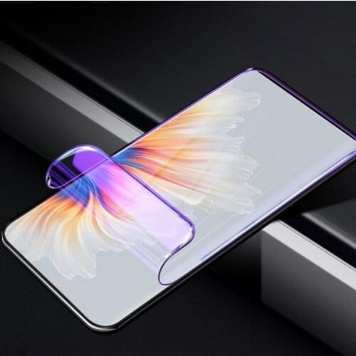 2PCS Full Cover Hydrogel Film For Xiaomi Mix 4 Anti-fingerprint Anti-blue Screen Protector For MI MIX4 5G Explosion-proof