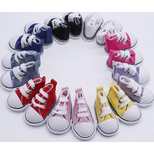 20cm Sean Xiao Xiao Zhan Doll YiBo 5cm canvas shoes BJD doll dress up casual shoes ragdoll shoes Gift