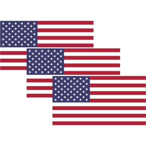 Flag of the United States Stickers Suitable for Car Motos doors and windows Computer Sticker Trolley Case Wall Bumper