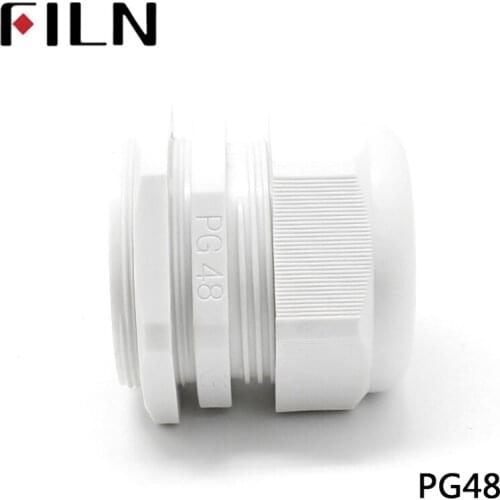 PG48 Nylon cable gland connector compression electrical solar cable entry