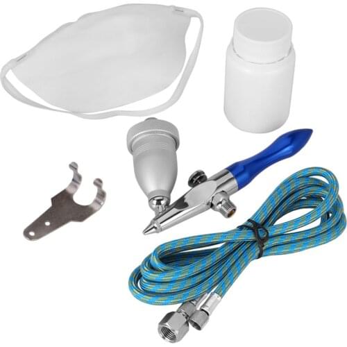 Sandblaster Airbrush Gun Kit Craft DIY Gravity Single Action Spray Gun Airbrush Art Tool Set Kit Rust Removal Versatile Tools