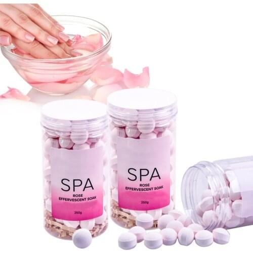 Nail Manicure SPA Effervescent Soak Ball Remove Dead Skin Cuticles Moisturizing Tender Skin Nail SPA Effervescent Soak Ball