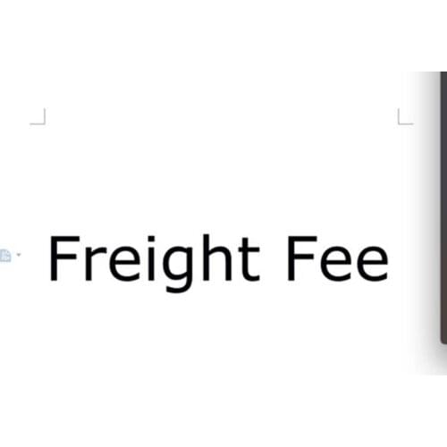 Freight Fee