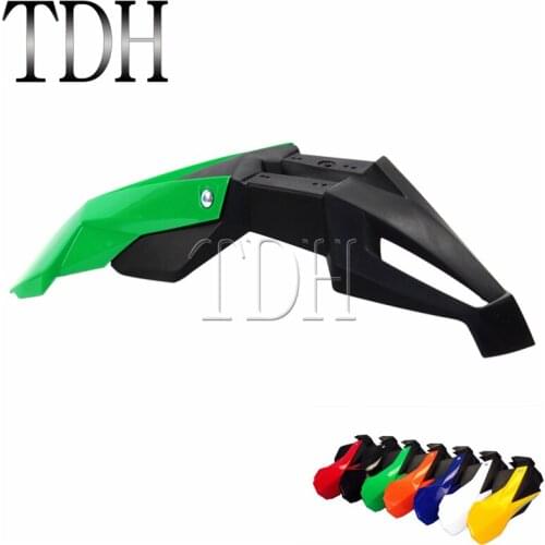 Universal Motorcycle Green Front Fender Supermoto Motocross Enduro Dirt Bike Off Road Mudguard For Kawasaki KLX KX 100 250F 450F