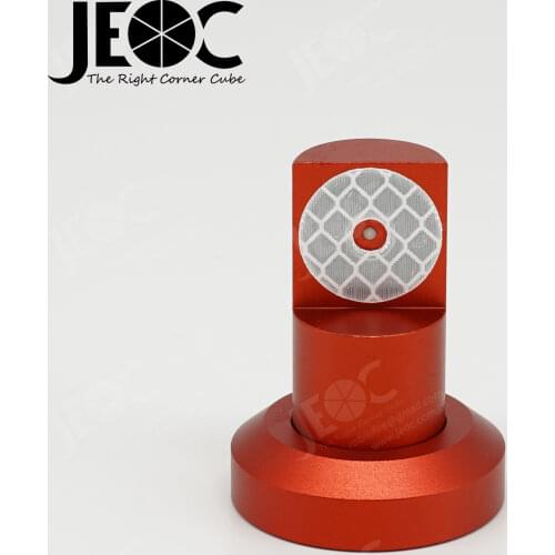 Vertical magnetic reflective tape target w base for Leica, replaces RT3-90 & RB