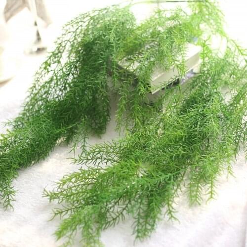 105cm long Artificial Flowers Pine Needles Fake Hanging Vine Plant Leaves Garland Home Garden Wall Decoration