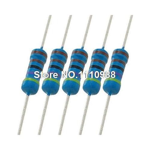 500pcs Axial Lead Metal Film Resistor 4.7K Ohm 1/2W 4K7 1