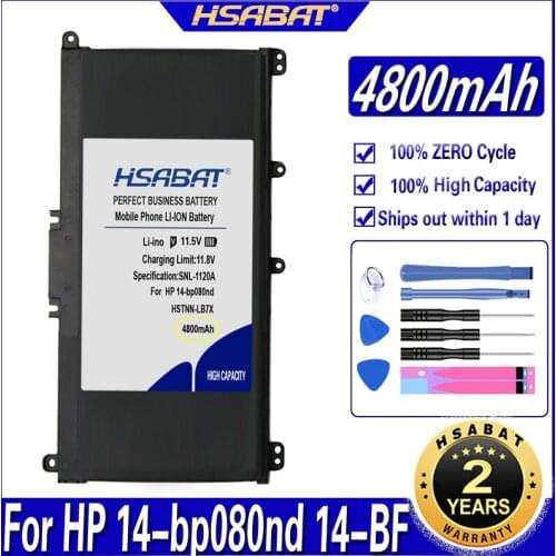 HSABAT TF03XL 4800mAh Battery for HP 14-bp080nd 14-bf 15-CC TPN-Q188 Q189 Q190 Q191 Q192 Q201 HSTNN-LB7X HSTNN-LB7J 920070-855