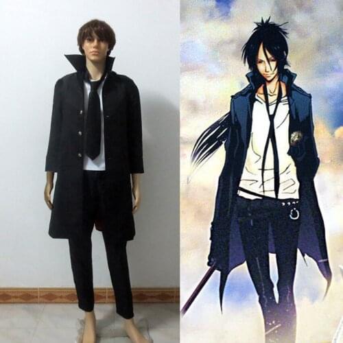 Anime Katekyo Hitman Reborn Rokudou mukuro Cosplay Costume Halloween Clothes For Adult Free Shipping