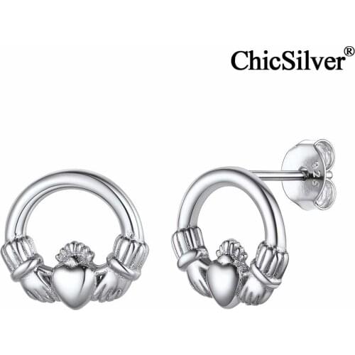ChicSilver Stud Earrings