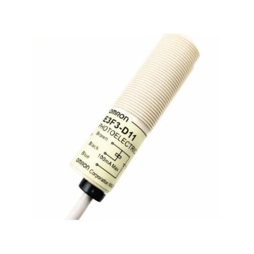 Cylindrical photoelectric switch E3F3-D11